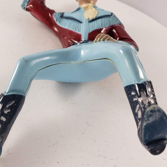 Hartland Roy Rogers Blue Red Outfit Cowboy Rider - Picture 2 of 5